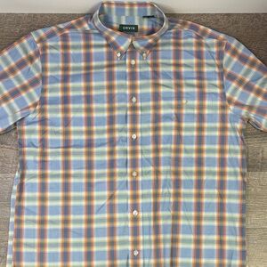 Orvis Men’s Short Sleeve Active Fit Button Down Shirt XL